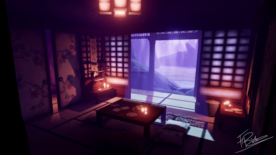 Комната из аниме