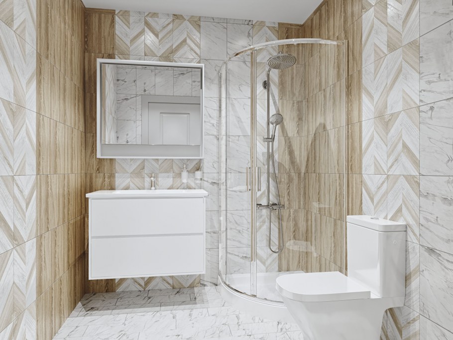 Плитка настенная Wood «шевро»