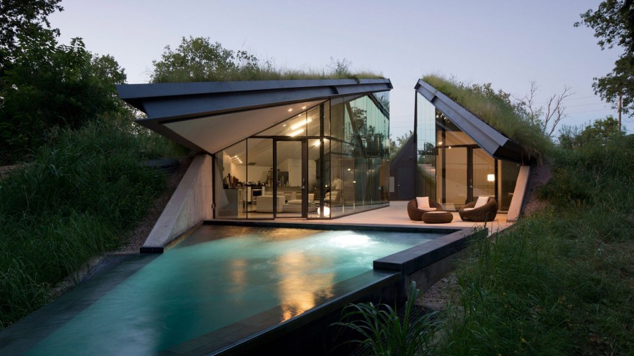 Необычные стеклянные крыши