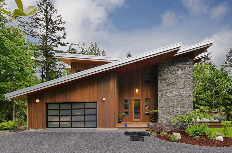 Дом с односкатной крышей проекты до 100 кв.м