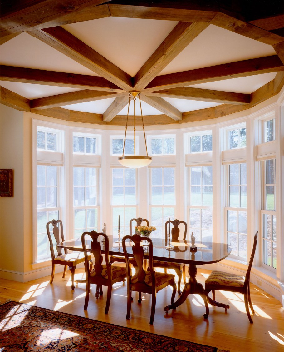 Гостиная - столовая Тимбер фрейм