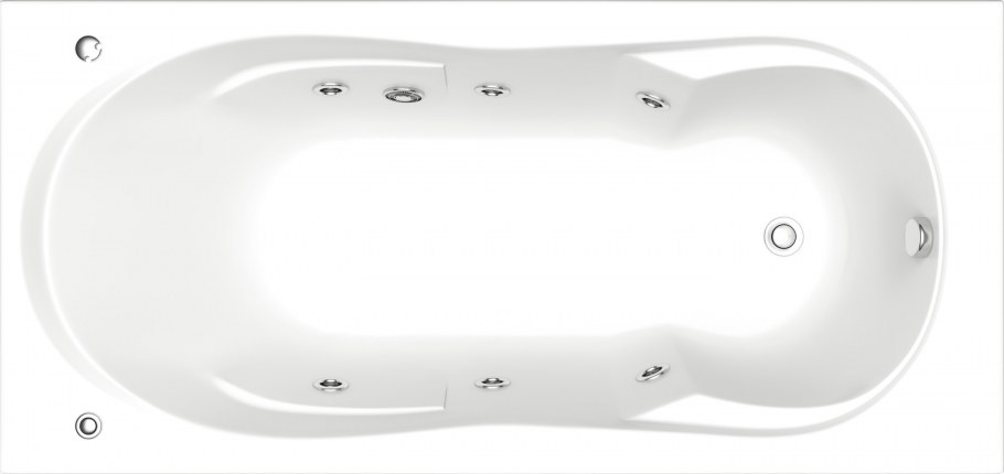 Ванна bas Атланта 170х70