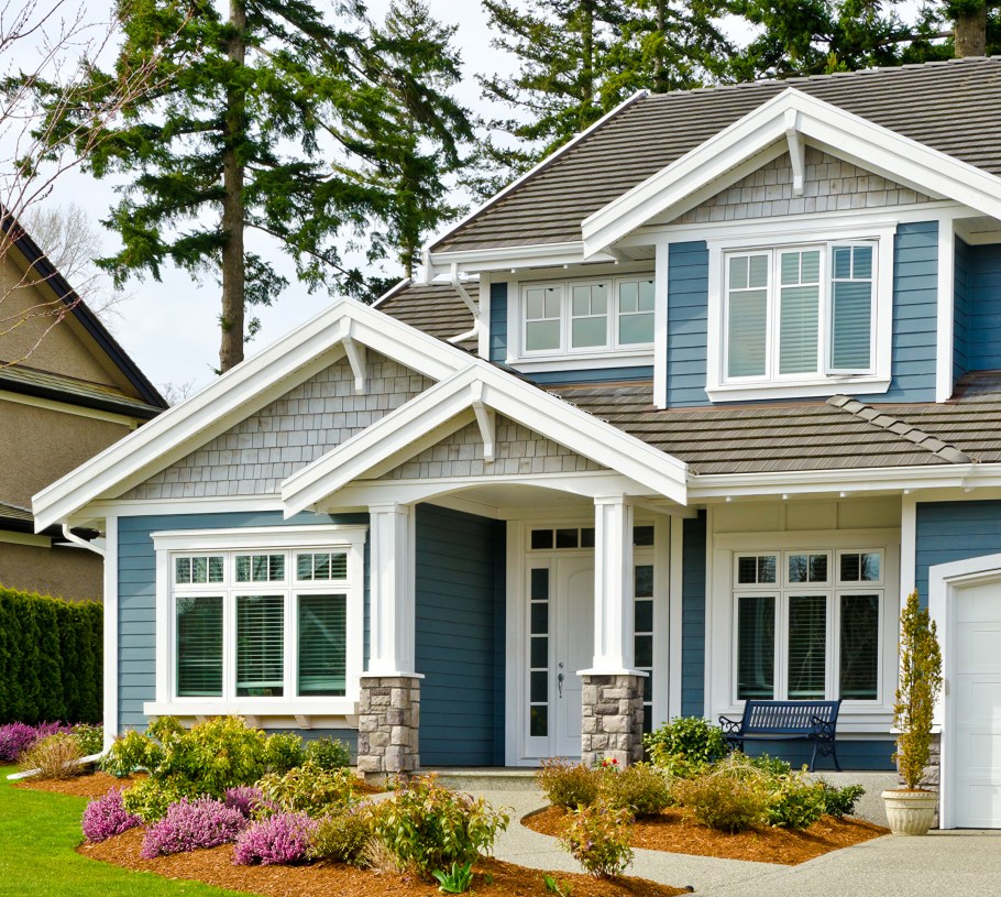 Красивые американские домики