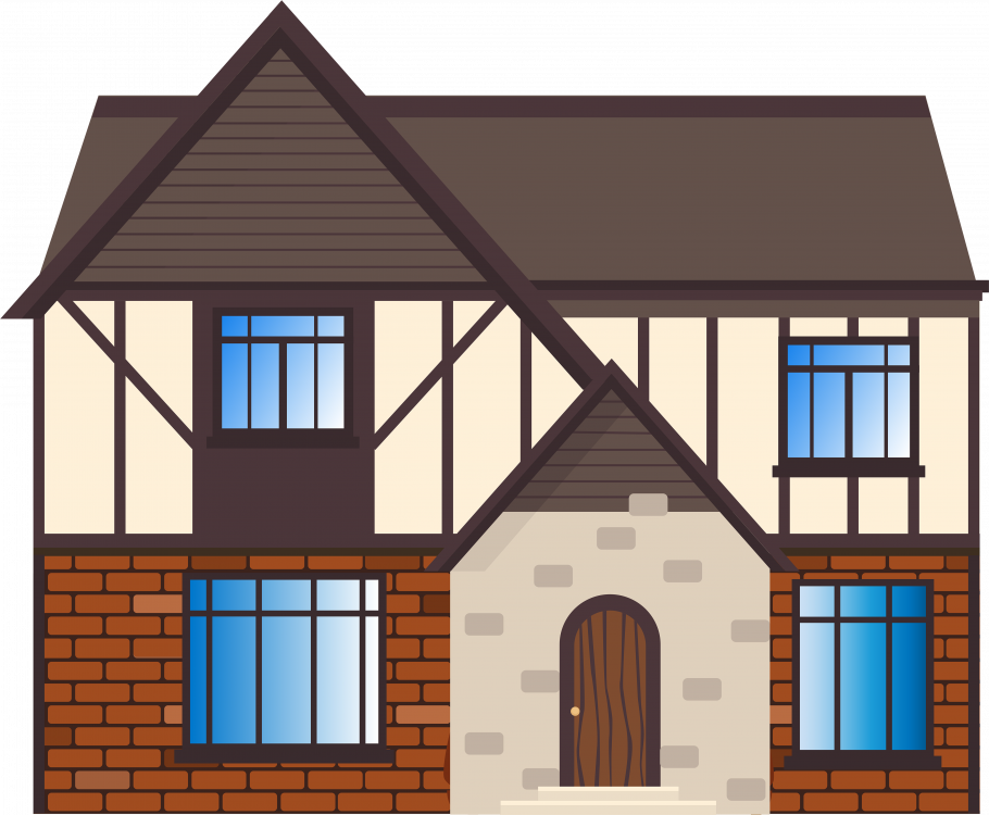 Фасад мультяшный домик