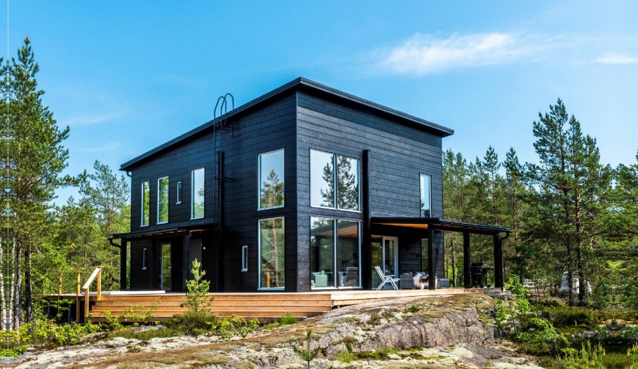 Скандинавский дом Honka