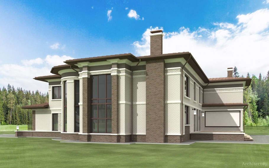 Фасад проект Новация Райт 225