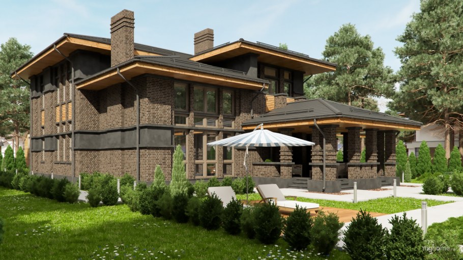 Фрэнк Ллойд Райт коттеджный поселок