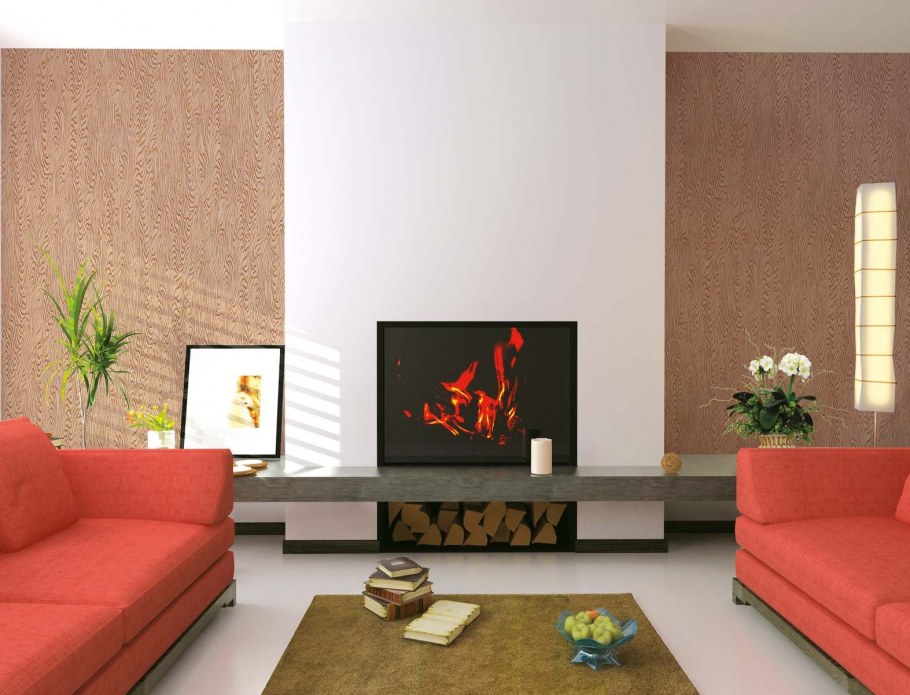 Обои Эдем в интерьере