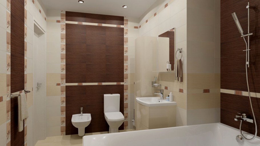 Город на воде интерьер ванны