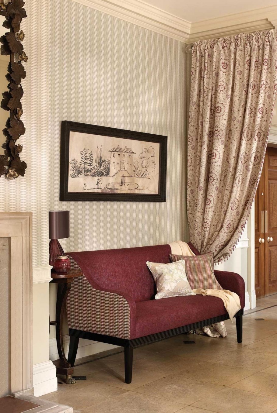 Обои Nina Campbell Woodsford autumn 2012 Boxgrove ncw4102-03