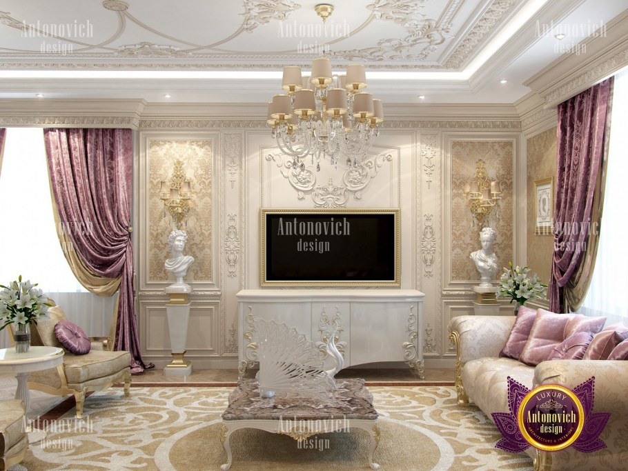 Диван в гостиную в неоклассическом стиле