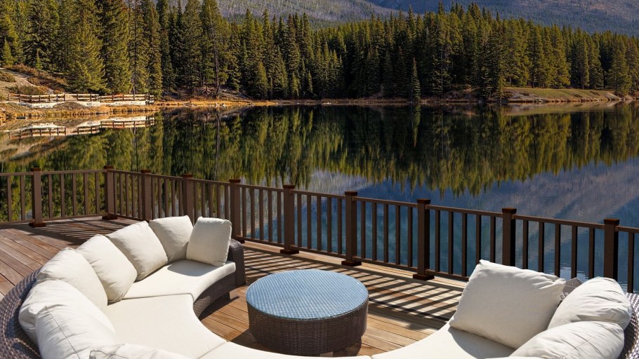 Ограждение для террасы из ДПК С тиснением Holzhof