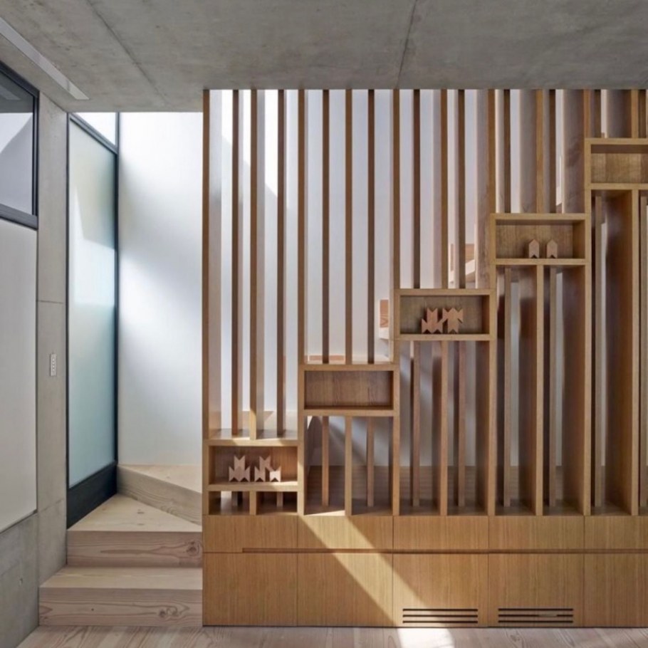 Реечные перегородки Хольц