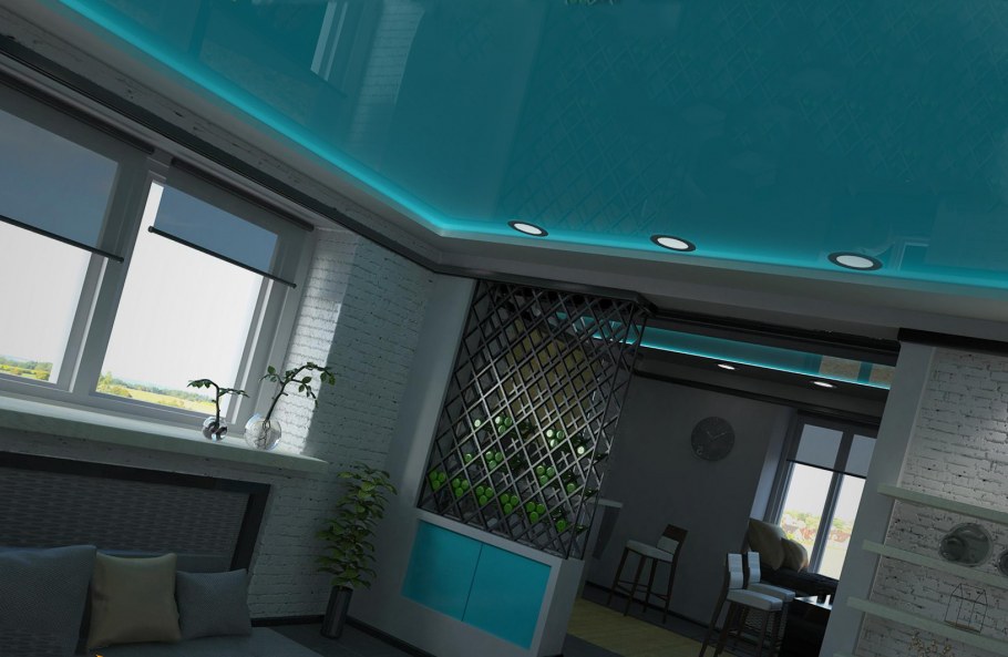 Как сделать потолок квартира в сата 2,55