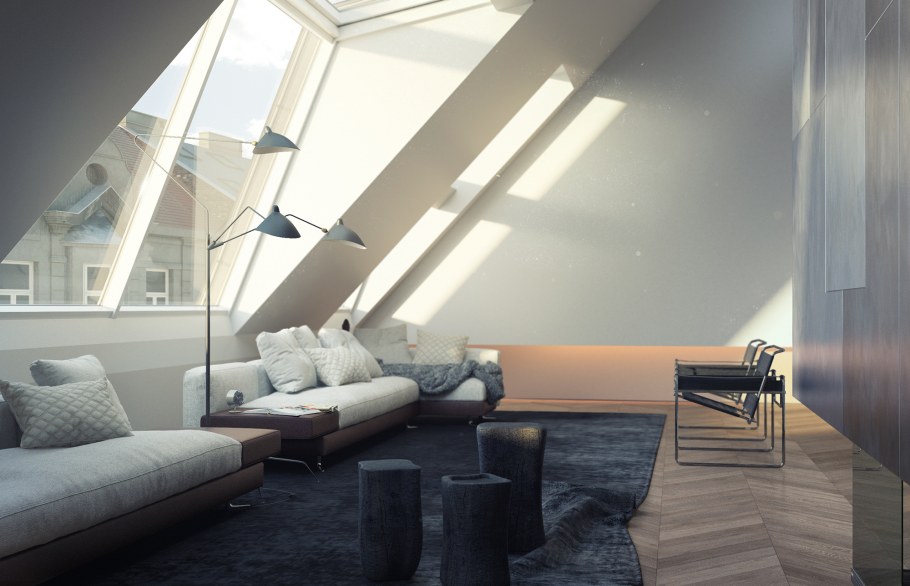 Визуализация интерьера в 3d Max Vray