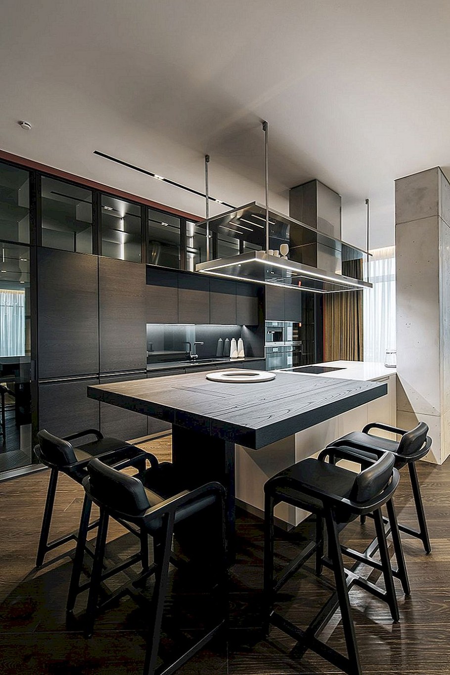 Крутой интерьер кухни