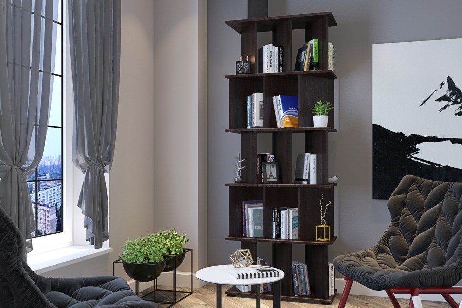 Перегородка-стеллаж хофф