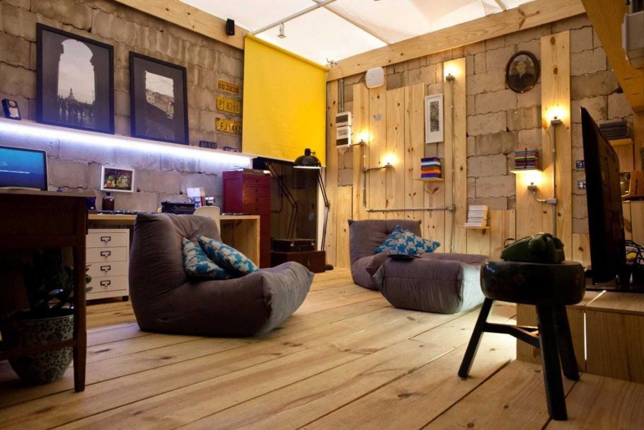 Офис в стиле лаунж