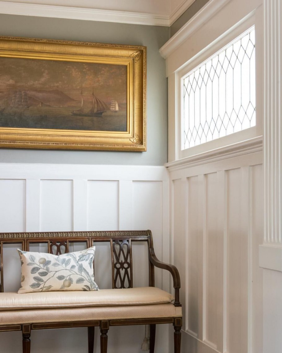 Деревянные молдинги в интерьере