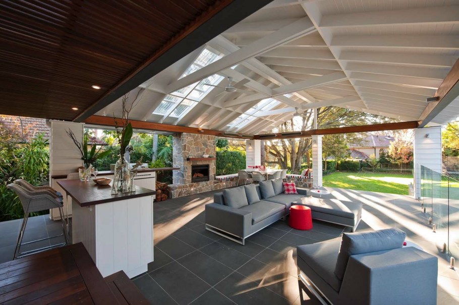 Веранда в современном стиле