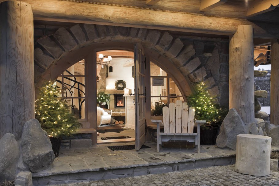 Арка в стиле Шале