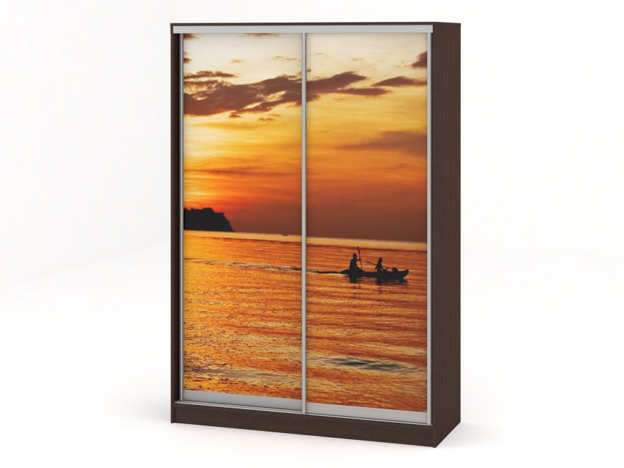 Шкафы-купе с фотопечатью на стекле