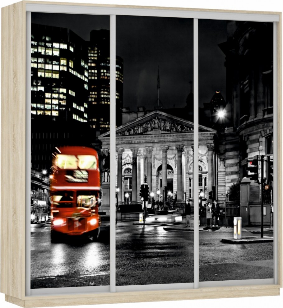 Шкаф-купе экспресс элемент трио 2100x600x2400