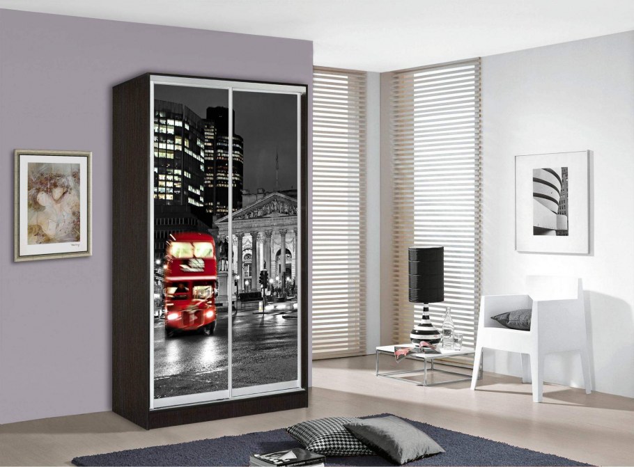 Шкаф-купе Оскар 1.1 (венге)