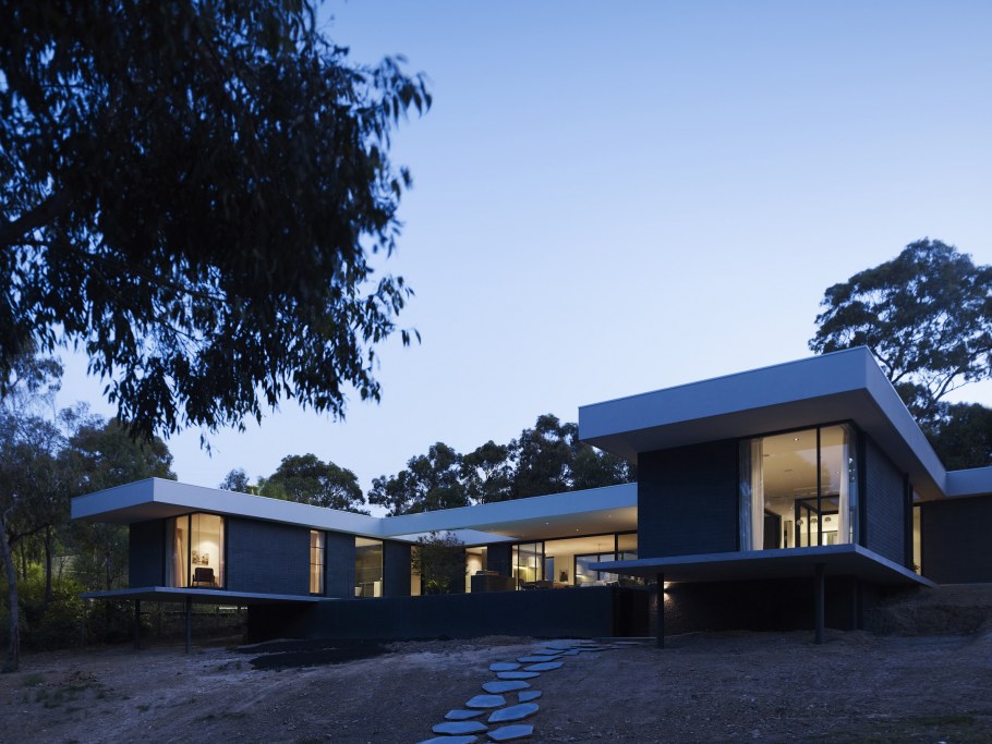 Дом п образный одноэтажный