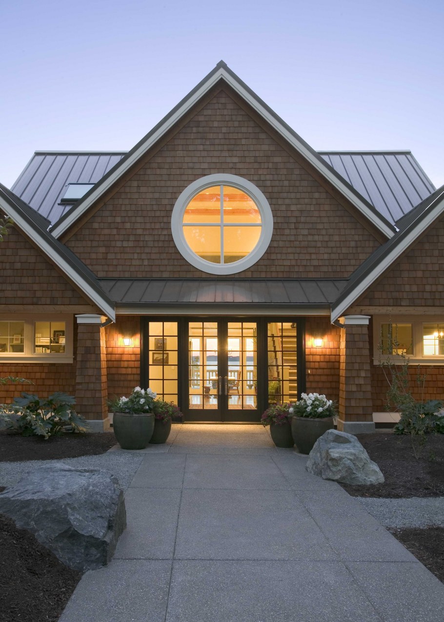 П образный дом