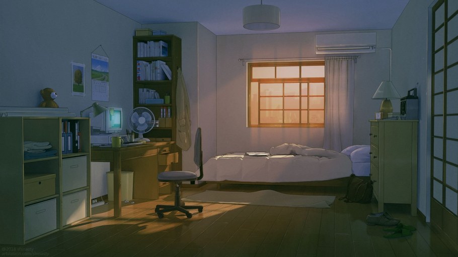 Аниме комната парня