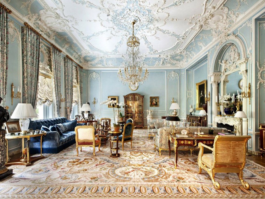 Гостиная в стиле Ренессанс