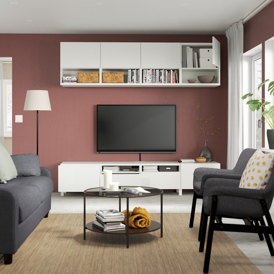 Ikea Сельсвикен глянцевый черный коричневый