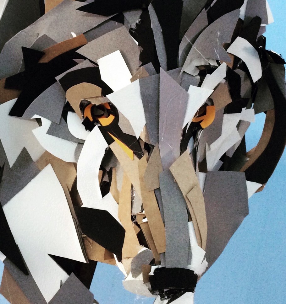 Абстрактные скульптуры из обрезков