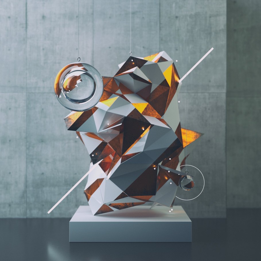 Геометрические скульптуры