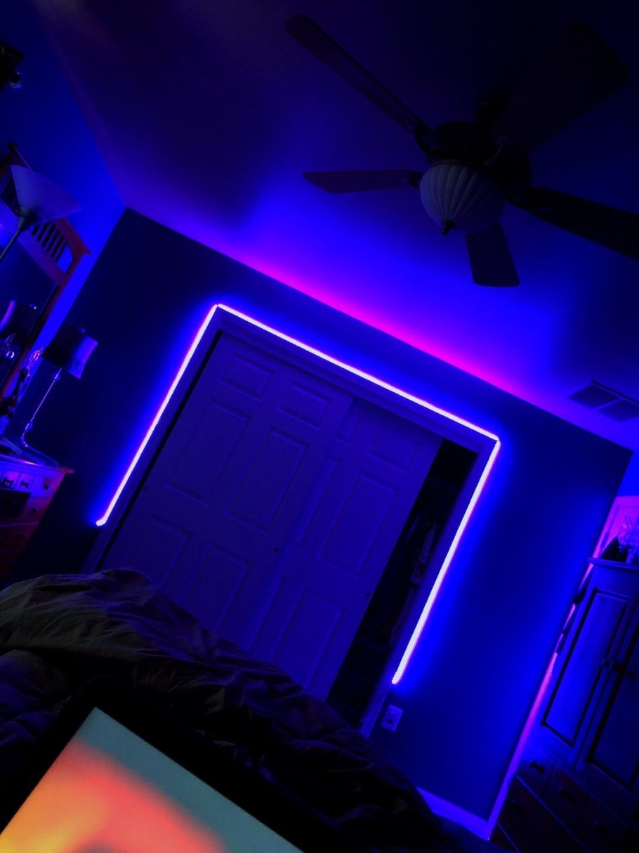 Неоновая подсветка для комнаты подростка