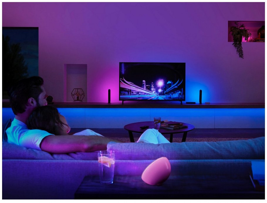 Philips Ambilight + лампочки Hue