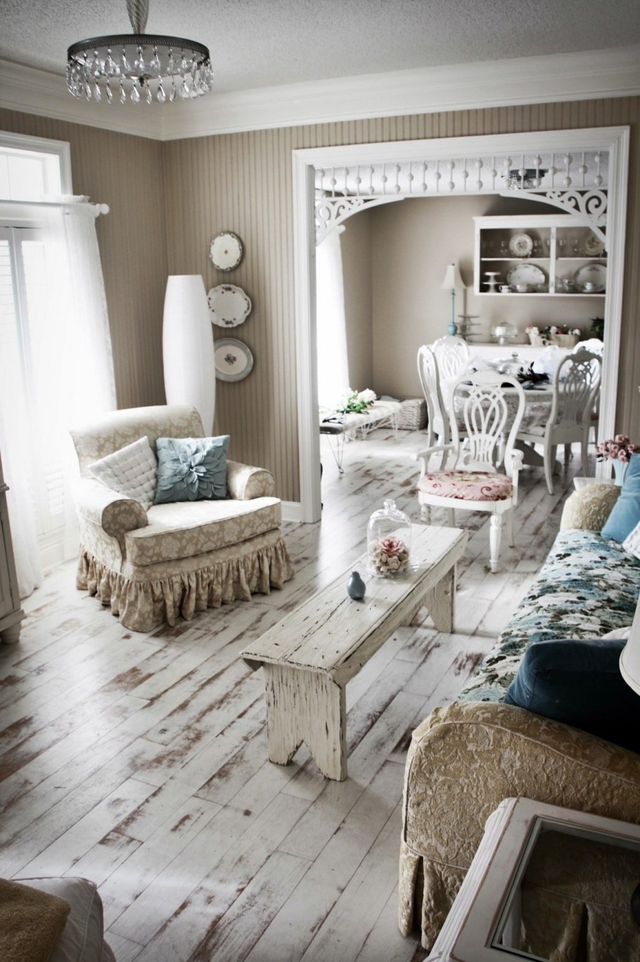 Shabby Chic стиль в интерьере