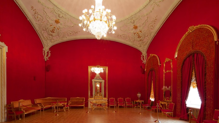 Убранство большого театра в Москве