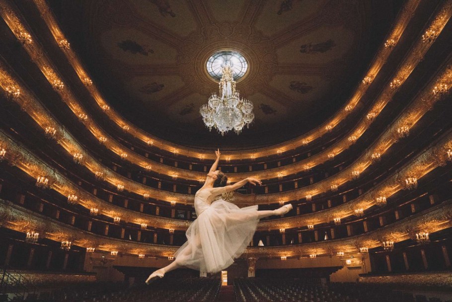 Императорское фойе большого театра