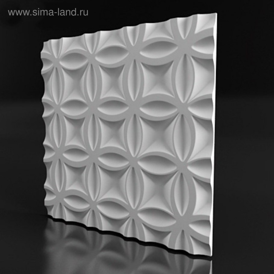 Гипсовая 3d панель "Stahl"