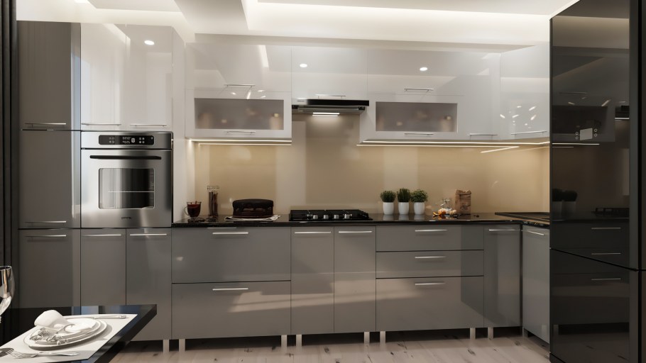 Современные кухни фото угловые