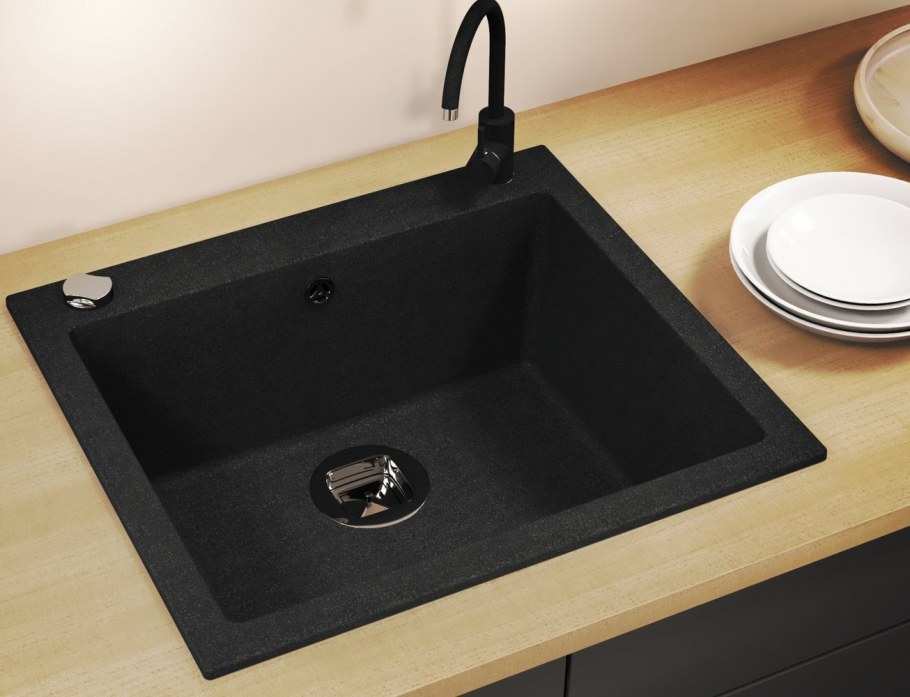 Мойка Tolero r-111 черный 911