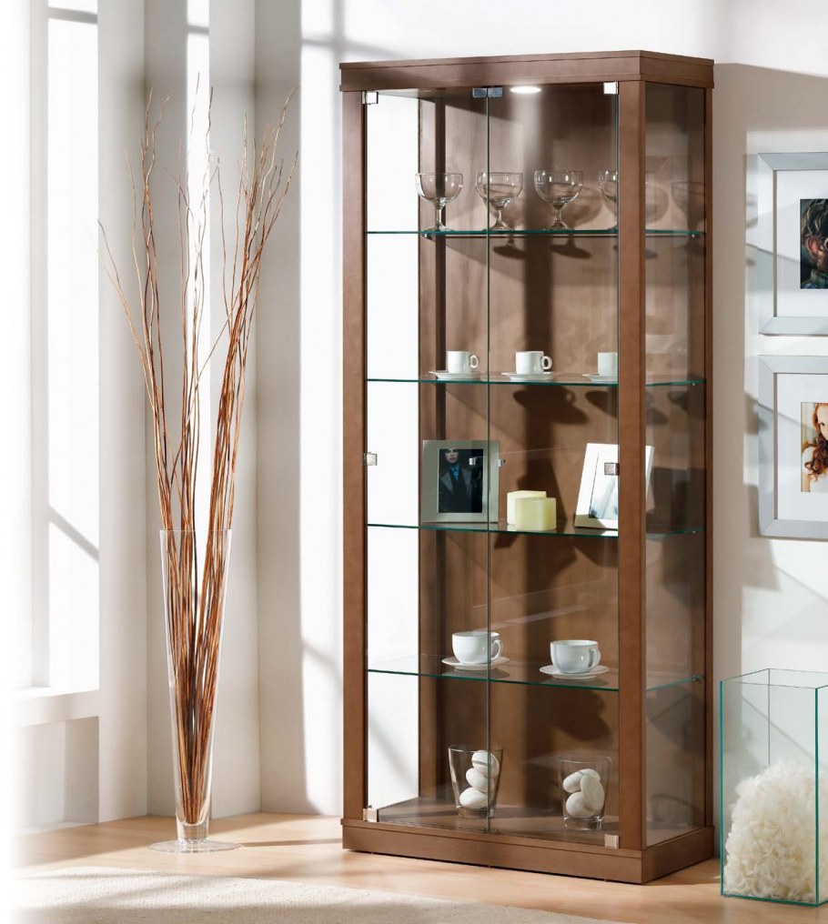 Угловая витрина Disemobel