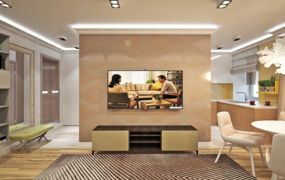 Geometrium кухня гостиная