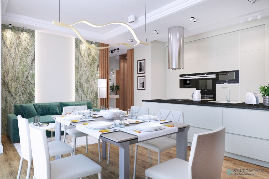 Кухня гостиная Модерн