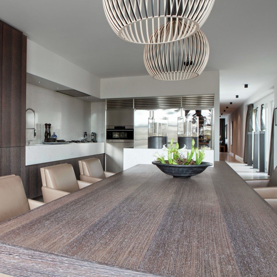 Столовая-гостиная в стиле Контемпорари