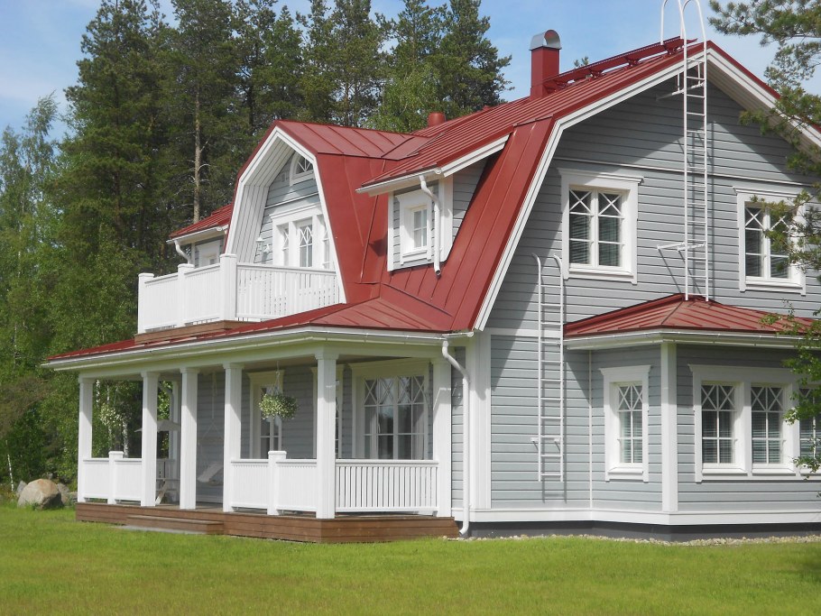 Фасады финских домов