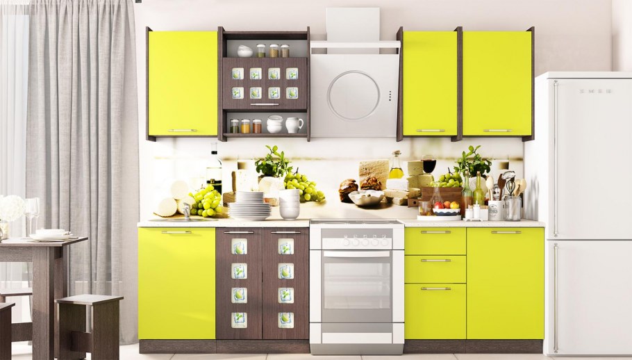 Кухонный гарнитур "Легенда-16" - 1,5м (МФ ваша мебель)