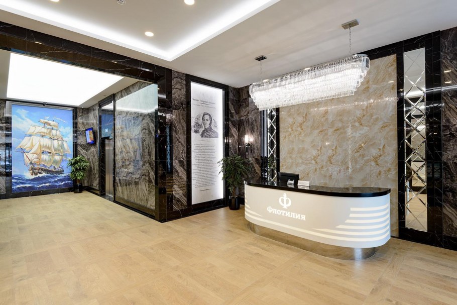 Бассейн в ЖК флотилия